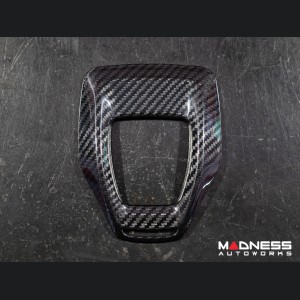 Alfa Romeo Stelvio Shift Gate Trim Panel - Carbon Fiber - 2020+ - Feroce Carbon